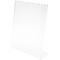Plymor Frosted Acrylic Necklace Display Stand With Top Hooks, 10.625" W x 4" D x 13.5" H